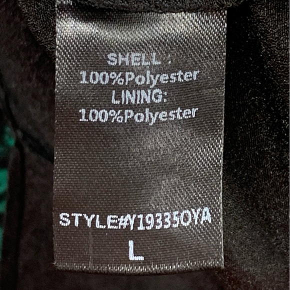 Do+Be Halter Spaghetti Strap Leopard Print Tiered Ruffle Side Bow Dress Size L - Picture 9 of 14